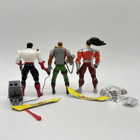 Marvel X-Men Mutant Genesis Sunfire X Force Black Tom & GW Bridge Action Figures - Picture 5 of 5